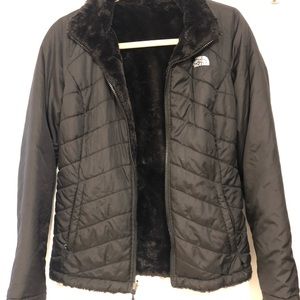 North Face Women’s Reversible Jacket, Black XS